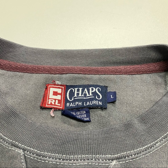 Vintage reworked (dyed) CHAPS crewneck 1/1 piece - Picture 3 of 3